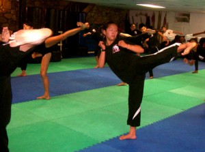 Side kicks, summer camp